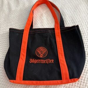 JAGER Jägermeister Canvas Beach Bag Tote Shopping Stag Embroidered
